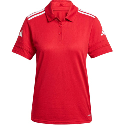 adidas Squadra 25 Baumwoll Poloshirt Damen JY3404 - team power red/white XS