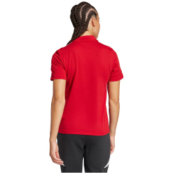 adidas Squadra 25 Baumwoll Poloshirt Damen JY3404 - team power red/white XS