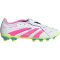adidas Predator Pro MG Fußballschuhe JR0444 - cloud white/lucid pink/lucid lemon 42 2/3