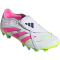 adidas Predator Pro MG Fußballschuhe JR0444 - cloud white/lucid pink/lucid lemon 42 2/3