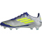 adidas F50 Pro Messi FG Fußballschuhe JR8023 - silver met./solar yellow/lucid blue 46