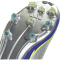 adidas F50 Pro Messi FG Fußballschuhe JR8023 - silver met./solar yellow/lucid blue 46