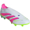 adidas Predator League Laceless FG/MG Fußballschuhe ID3861 - cloud white/lucid pink/lucid lemon 43 1/3