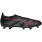 adidas Predator League Laceless FG/MG Fußballschuhe ID3858 - core black/grey four/lucid red 44 2/3