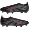 adidas Predator League Laceless FG/MG Fußballschuhe ID3858 - core black/grey four/lucid red 44 2/3