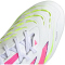 adidas Predator Pro FG Fußballschuhe ID3855 - cloud white/lucid pink/lucid lemon 42 2/3