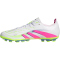 adidas Predator League 2G/3G AG Fußballschuhe ID3836 - cloud white/lucid pink/lucid lemon 40 2/3