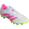 adidas Predator Pro MG Fußballschuhe ID3826 - cloud white/lucid pink/lucid lemon 42 2/3