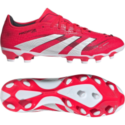 adidas Predator Pro MG Fußballschuhe ID3825 - lucid red/cloud white/core black 41 1/3