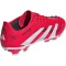 adidas Predator Pro MG Fußballschuhe ID3825 - lucid red/cloud white/core black 41 1/3