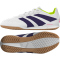 adidas Predator Club Sala IN Fußballschuhe Kinder ID3804 - cloud white/collegiate purple/lucid lemon 38