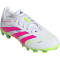 adidas Predator League MG Fußballschuhe Kinder ID3794 - cloud white/lucid pink/lucid lemon 38 2/3