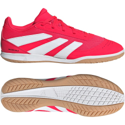 adidas Predator Club Sala IN Fußballschuhe ID3792 - lucid red/cloud white/core black 44 2/3