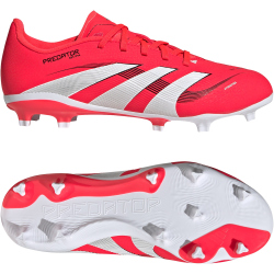 adidas Predator League FG/MG Fußballschuhe Kinder ID3750 - lucid red/cloud white/core black 38