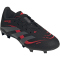 adidas Predator League FG/MG Fußballschuhe Kinder ID3749 - core black/grey four/lucid red 35