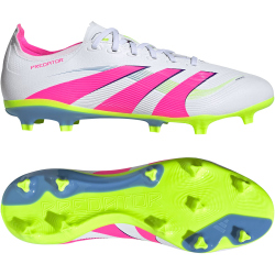 adidas Predator League FG/MG Fußballschuhe ID1330 - cloud white/lucid pink/lucid lemon 42