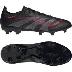 adidas Predator League FG/MG Fußballschuhe ID1328 - core black/grey four/lucid red 40 2/3
