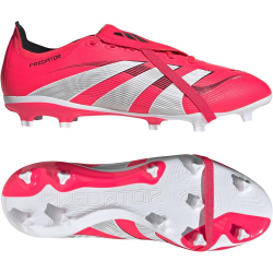 adidas Predator League FG/MG Fußballschuhe ID1319 - lucid red/cloud white/core black 40