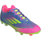 adidas F50 League FG/MG Fußballschuhe IE1290 - blue fusion/lucid lemon/lucid pink 44 2/3