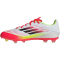 adidas F50 League FG/MG Fußballschuhe IE1289 - cloud white/core black/solar yellow 46 2/3