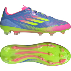 adidas F50 Pro FG Fußballschuhe IE1285 - blue fusion/lucid lemon/lucid pink 47 1/3