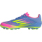 adidas F50 League 2G/3G AG Fußballschuhe IE1263 - blue fusion/lucid lemon/lucid pink 44 2/3