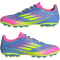 adidas F50 League 2G/3G AG Fußballschuhe IE1263 - blue fusion/lucid lemon/lucid pink 44 2/3