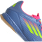 adidas F50 League IN Fußballschuhe IE1226 - blue fusion/lucid lemon/lucid pink 46 2/3