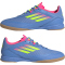 adidas F50 League IN Fußballschuhe IE1226 - blue fusion/lucid lemon/lucid pink 46 2/3