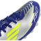 adidas F50 Club FG/MG Fußballschuhe Kinder IH0926 - silver met./solar yellow/lucid blue 35