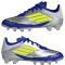 adidas F50 League Messi MG Fußballschuhe Kinder IH0920 - silver met./solar yellow/lucid blue 36