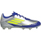adidas F50 League FG/MG Fußballschuhe IH0918 - silver met./solar yellow/lucid blue 42 2/3