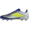 adidas F50 League FG/MG Fußballschuhe IH0918 - silver met./solar yellow/lucid blue 42 2/3
