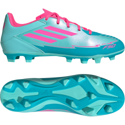 adidas F50 Club FG/MG Fußballschuhe IH0929 - flash aqua/lucid pink/lucid cyan 44