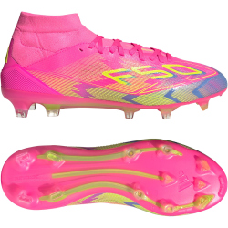 adidas F50 Pro Mid FG Fußballschuhe Damen IE1461 - lucid pink/lucid lemon/blue fusion 46