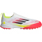 adidas F50 League Laceless TF Multinocken-Fußballschuhe Kinder IE3757 - cloud white/core black/solar yellow 28