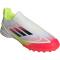 adidas F50 League Laceless TF Multinocken-Fußballschuhe Kinder IE3757 - cloud white/core black/solar yellow 28