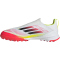 adidas F50 League Laceless TF Multinocken-Fußballschuhe Kinder IE3757 - cloud white/core black/solar yellow 28