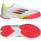 adidas F50 League Laceless TF Multinocken-Fußballschuhe Kinder IE3757 - cloud white/core black/solar yellow 28