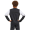 adidas Squadra 25 Crew Sweatshirt Kinder JE2773 - black/white 116