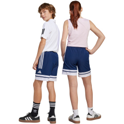 adidas Squadra 25 Downtime Woven Fußballshorts Kinder JD3023 - team navy blue 2/white 116
