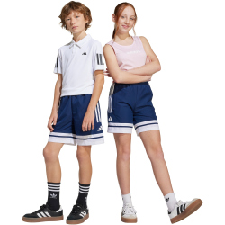 adidas Squadra 25 Downtime Woven Fußballshorts Kinder JD3023 - team navy blue 2/white 116