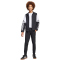 adidas Squadra 25 Präsentationshose Kinder JE2771 - black/white 116