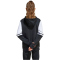 adidas Squadra 25 Sweat Hoodie Kinder JE2768 - black/white 116