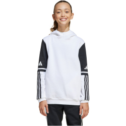 adidas Squadra 25 Sweat Hoodie Kinder JD4807 - white 116