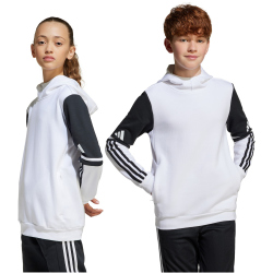 adidas Squadra 25 Sweat Hoodie Kinder JD4807 - white 116