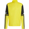 adidas Squadra 25 1/4-Zip Sweatshirt Herren JP3387 - team yellow/black/white XS