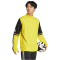 adidas Squadra 25 1/4-Zip Sweatshirt Herren JP3387 - team yellow/black/white XS