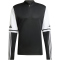 adidas Squadra 25 1/4-Zip Sweatshirt Herren JE2767 - black/white XS