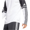 adidas Squadra 25 1/4-Zip Sweatshirt Herren JD2987 - white XS